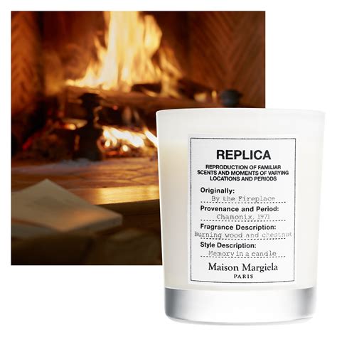REPLICA By the Fireplace scented candle 
